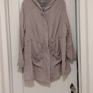 Torrid Dusty Pink Military Jacket